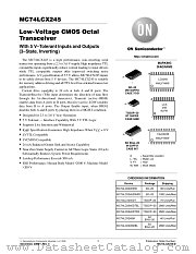 MC74LCX245-D datasheet pdf ON Semiconductor