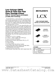 MC74LCX574-D datasheet pdf ON Semiconductor
