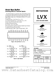 MC74LVX240-D datasheet pdf ON Semiconductor