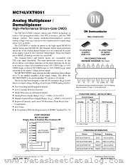 MC74LVXT8051-D datasheet pdf ON Semiconductor