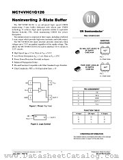 MC74VHC126-D datasheet pdf ON Semiconductor