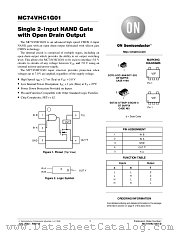 MC74VHC1G01-D datasheet pdf ON Semiconductor