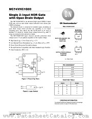 MC74VHC1G03-D datasheet pdf ON Semiconductor