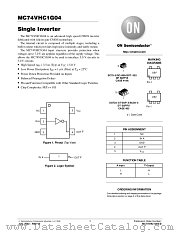 MC74VHC1G04-D datasheet pdf ON Semiconductor