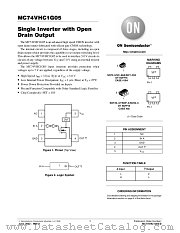 MC74VHC1G05-D datasheet pdf ON Semiconductor