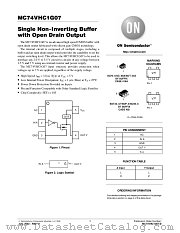 MC74VHC1G07-D datasheet pdf ON Semiconductor
