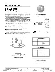 MC74VHC1G132-D datasheet pdf ON Semiconductor