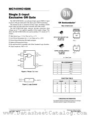 MC74VHC1G86-D datasheet pdf ON Semiconductor