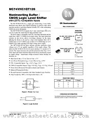 MC74VHC1GT126-D datasheet pdf ON Semiconductor