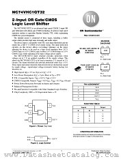 MC74VHC1GT32-D datasheet pdf ON Semiconductor