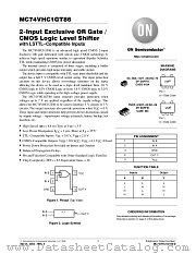 MC74VHC1GT86-D datasheet pdf ON Semiconductor