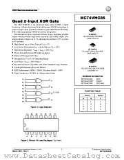 MC74VHC86-D datasheet pdf ON Semiconductor