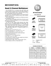 MC74VHCT157A-D datasheet pdf ON Semiconductor