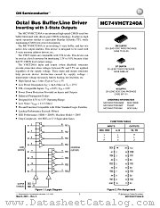 MC74VHCT240A-D datasheet pdf ON Semiconductor