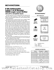 MC74VHCT259A-D datasheet pdf ON Semiconductor