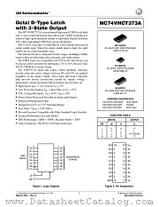 MC74VHCT373A-D datasheet pdf ON Semiconductor