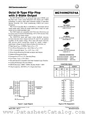 MC74VHCT574A-D datasheet pdf ON Semiconductor