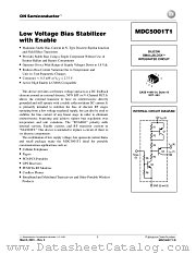 MDC5001T1-D datasheet pdf ON Semiconductor