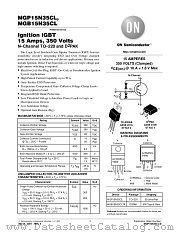 MGP15N35CL-D datasheet pdf ON Semiconductor