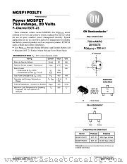 MGSF1P02LT1-D datasheet pdf ON Semiconductor