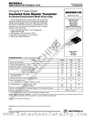 MGW20N120-D datasheet pdf ON Semiconductor