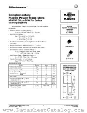 MJD200-D datasheet pdf ON Semiconductor