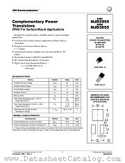 MJD2955-D datasheet pdf ON Semiconductor