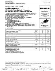 MJL16218-D datasheet pdf ON Semiconductor