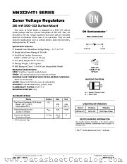 MM3Z2V4T1-D datasheet pdf ON Semiconductor