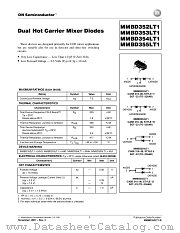 MMBD352LT1-D datasheet pdf ON Semiconductor
