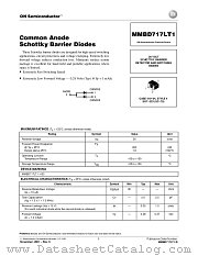 MMBD717LT1-D datasheet pdf ON Semiconductor