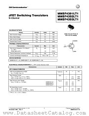 MMBF4391LT1-D datasheet pdf ON Semiconductor