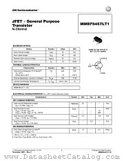 MMBF5457LT1-D datasheet pdf ON Semiconductor