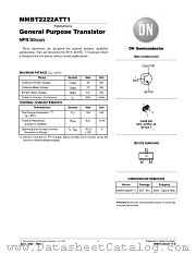 MMBT2222ATT1-D datasheet pdf ON Semiconductor