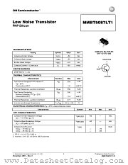 MMBT5087LT1-D datasheet pdf ON Semiconductor