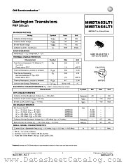MMBTA63LT1-D datasheet pdf ON Semiconductor