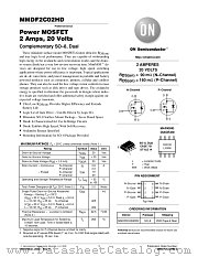 MMDF2C02HD-D datasheet pdf ON Semiconductor