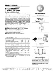 MMDF2P01HD-D datasheet pdf ON Semiconductor