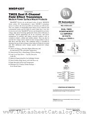 MMDF4207-D datasheet pdf ON Semiconductor
