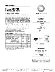 MMDF5N02Z-D datasheet pdf ON Semiconductor