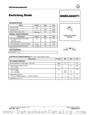 MMDL6050T1-D datasheet pdf ON Semiconductor