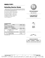 MMDL770T1-D datasheet pdf ON Semiconductor