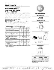 MMFT960T1-D datasheet pdf ON Semiconductor