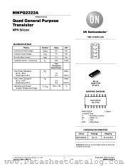 MMPQ2222A-D datasheet pdf ON Semiconductor