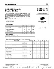 MMSD301T1-D datasheet pdf ON Semiconductor