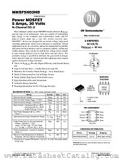 MMSF5N03HD-D datasheet pdf ON Semiconductor