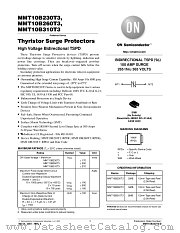 MMT10B230T3-D datasheet pdf ON Semiconductor