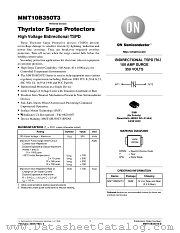 MMT10B350T3-D datasheet pdf ON Semiconductor
