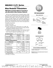 MMUN2111LT1-D datasheet pdf ON Semiconductor
