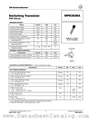 MPS3638A-D datasheet pdf ON Semiconductor
